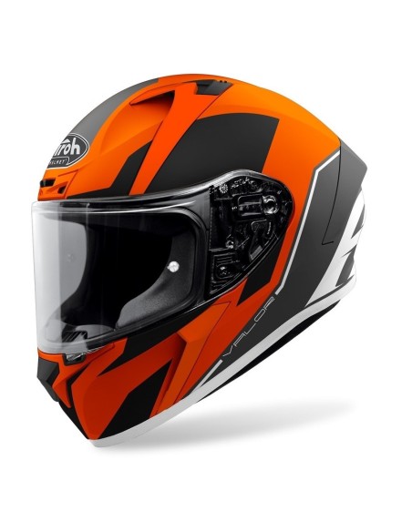 AIROH VALOR WINGS ORANGE MATT HELM