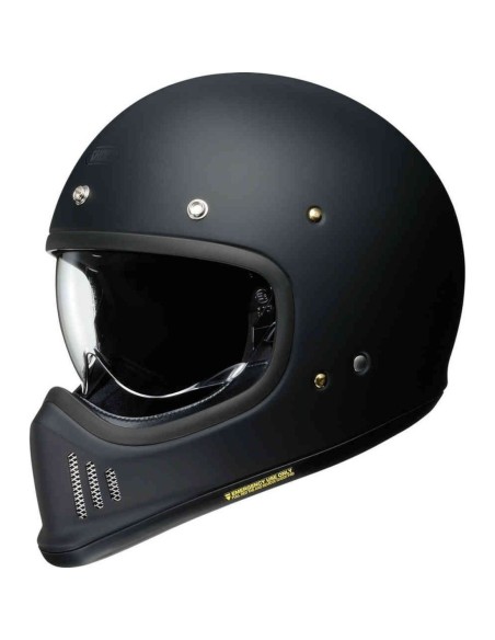 SHOEI EX ZERO HELMET MATT BLACK