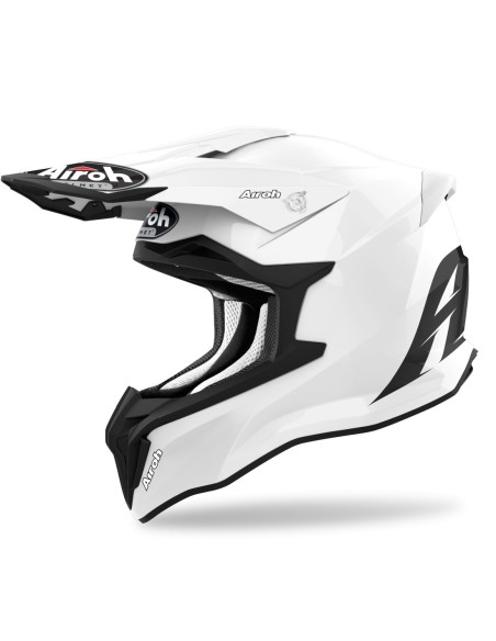CASCO AIROH STRYCKER COLOR BIANCO GLOSS