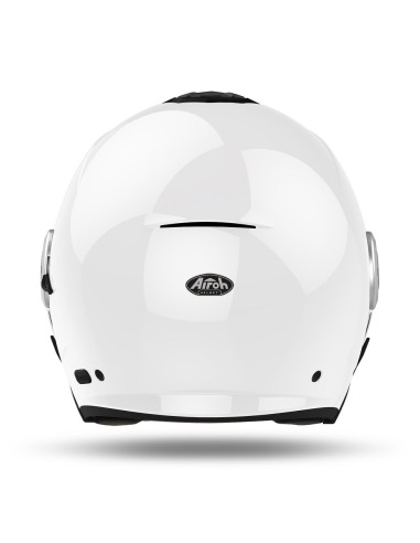 WHITE AIROH HELIOS HELMET