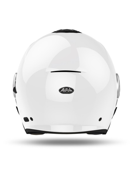WHITE AIROH HELIOS HELMET