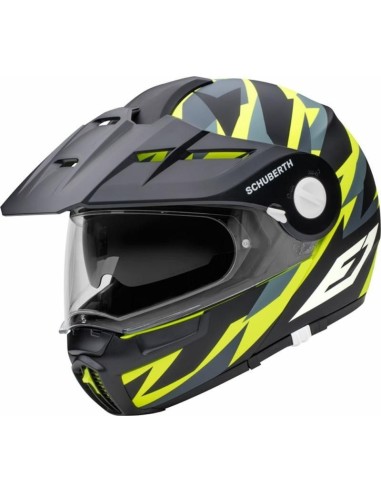 HELMET SCHUBERTH E1 RIVAL YELLOW Color YELLOW SML size plan S