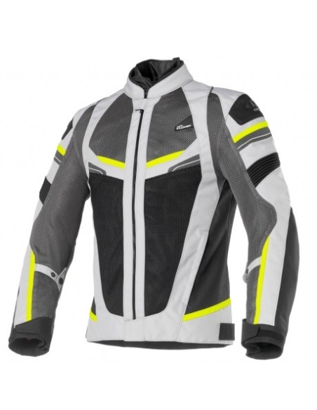 RAINJET JACKET WP CLOVER YELLOW GREY