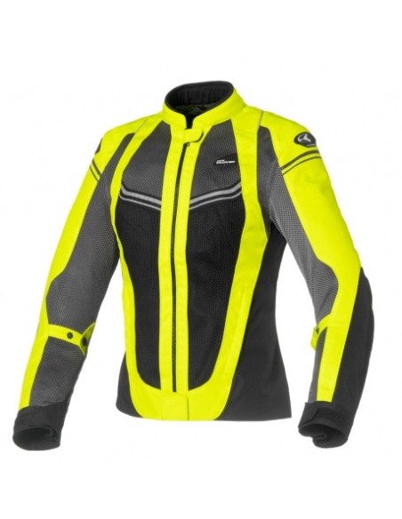 GIACCA DONNA CLOVER AIRJET-4 NERO GIALLO