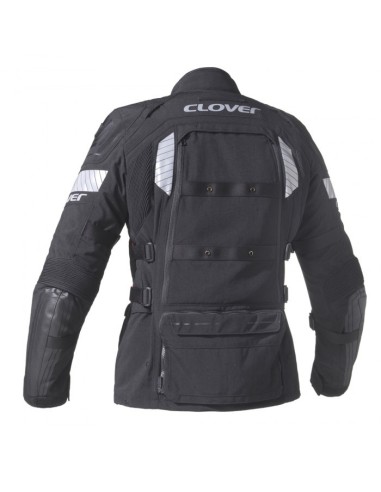 CHAQUETA CLOVER CROSSOVER-4 NEGRA