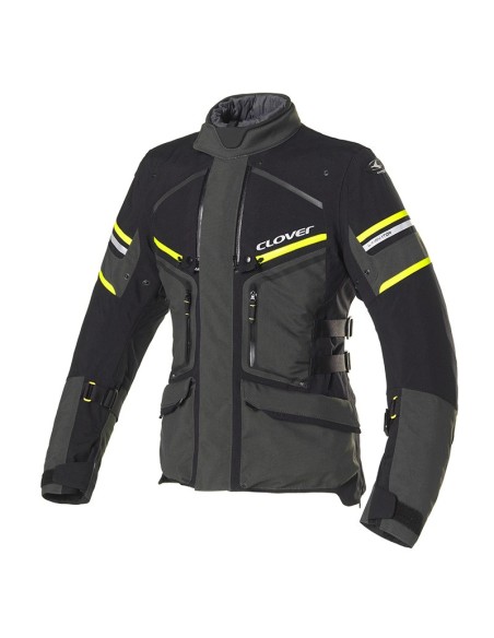 CLOVER LAMINATOR 2 WP JACKET NOIR JAUNE
