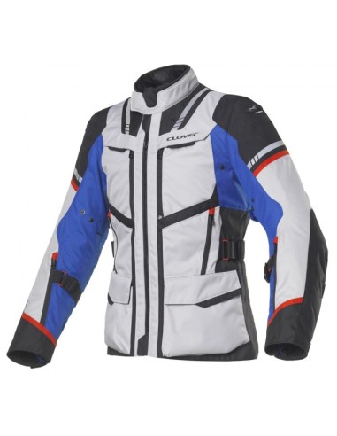 VESTE CLOVER SAVANA-3 WP BLEU GRIS