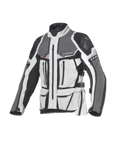 CLOVER CROSSOVER-4 WP JACKET BLACK GREY
