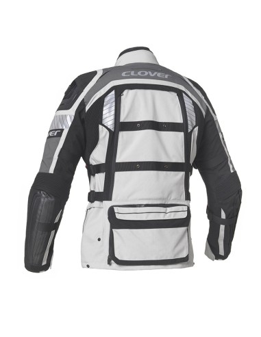 CHAQUETA CLOVER CROSSOVER-4 WP NEGRO GRIS