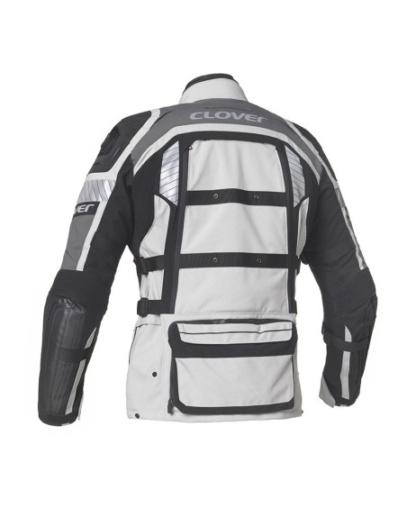 CHAQUETA CLOVER CROSSOVER-4 WP NEGRO GRIS