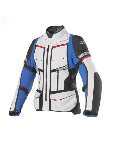 GIACCA CLOVER GTS-4 WP BLU GRIGIO