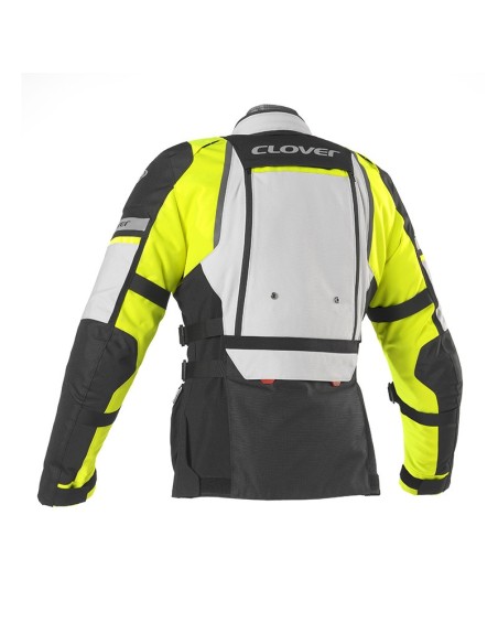 GIACCA DONNA CLOVER GTS 4 GIALLO GRIGIO