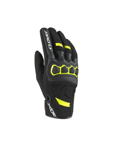 WOMEN'S GLOVES CLOVER AIRTOUCH 2 BLACK YELLOW