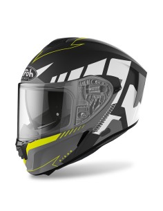 CASCO AIROH SPARK RISE BLACK MATT