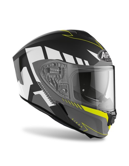 CASCO AIROH SPARK RISE BLACK MATT