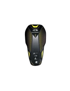 PROTECTOR DE ESPALDA CLOVER BACK PRO 5 INSERT NEGRO AMARILLO