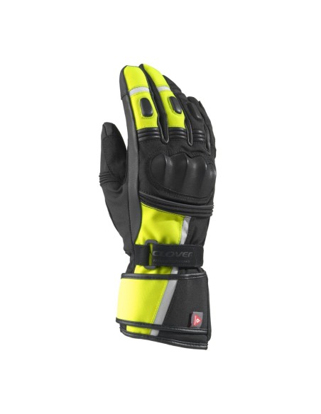 GANTS CLOVER GRANTURISMO NOIR JAUNE