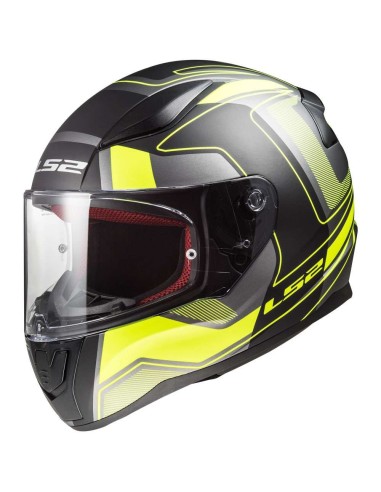 LS2 CASQUE FF353 JOUEUR RAPIDE JAUNE NOIR