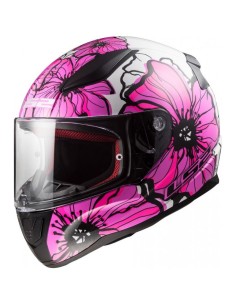 LS2 HELM FF353 RAPID MOHNBLUMEN PINK