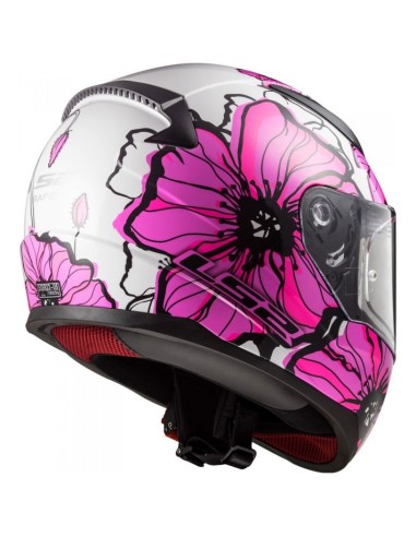 LS2 CASCO FF353 AMAPOLAS RÁPIDAS ROSA