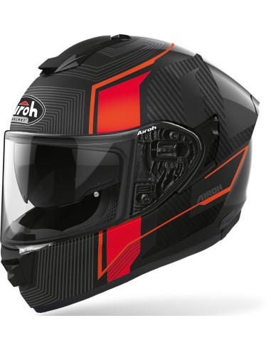 HELMET AIROH ST 501 ALPHA RED MATT Color RED SML size plan L
