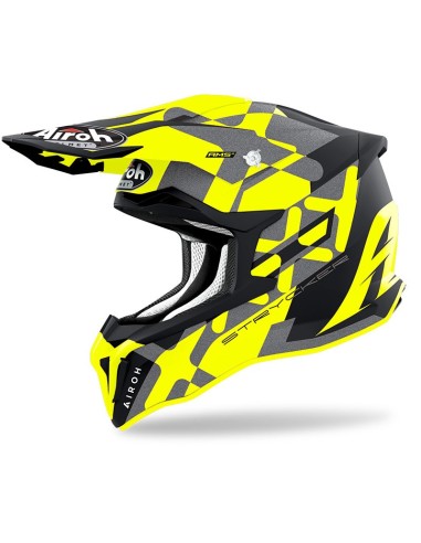 CASQUE AIROH STRYCKER XXX YELLOW MATT