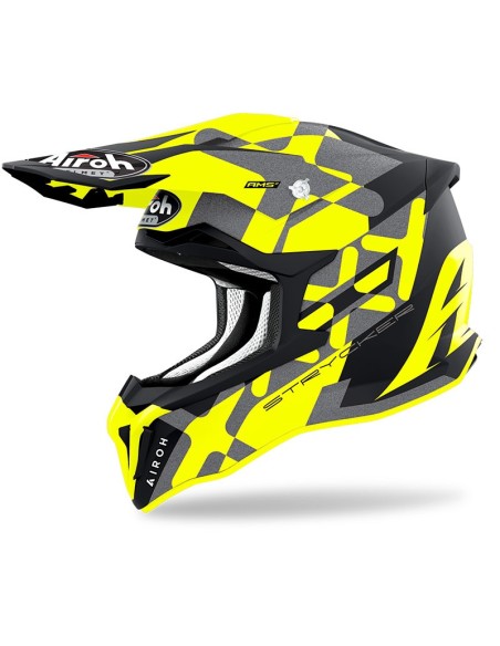 CASCO AIROH STRYCKER XXX AMARILLO MATE