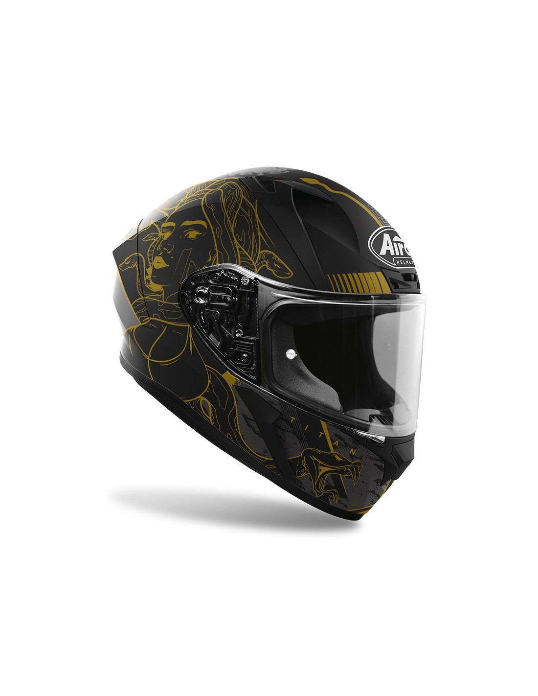 AIROH VALOR TITAN MATT HELMET Color 