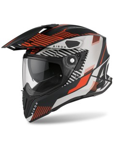 CASQUE AIROH COMMANDER BOOST ORANGE MATE