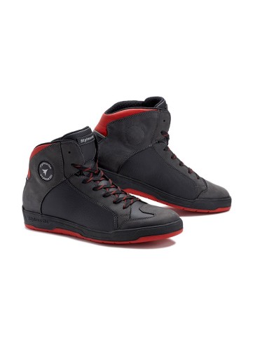 STYLMARTIN DOUBLE WP SCHWARZ ROT SCHUHE