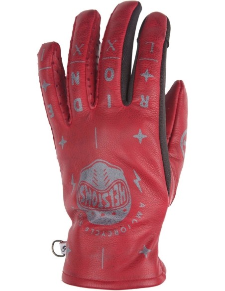 DAMEN LEDERHANDSCHUHE HELSTONS GRAFIC HELMET AIR BORD
