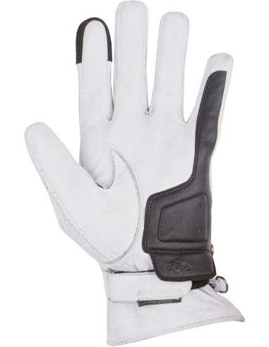 GUANTI PELLE HELSTONS EAGLE AIR BIANCO