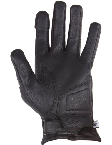 GUANTI PELLE HELSTONS KUSTOM NERO
