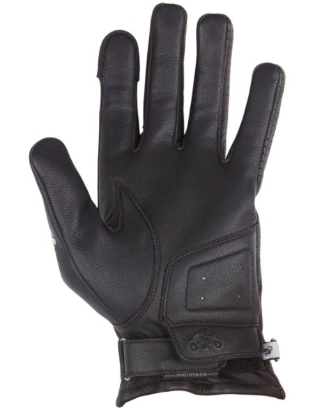GUANTI PELLE HELSTONS KUSTOM NERO