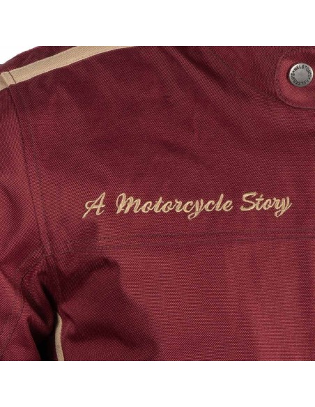 CHAQUETA HELSTONS KING BURDEOS