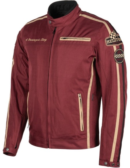 CHAQUETA HELSTONS KING BURDEOS