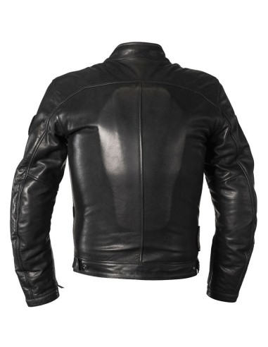 HELSTONS INDY VESTE EN CUIR BLEU BLANC
