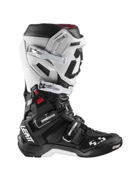 BOTAS LEATT 5.5 FLEXLOCK BLANCO NEGRO