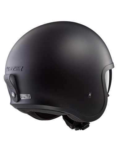 CASCO LS2 OF599 SPITFIRE NERO MATT