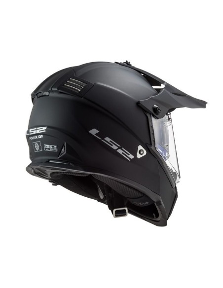 LS2 CASQUE MX436 PIONEER EVO SOLID MATT BLACK