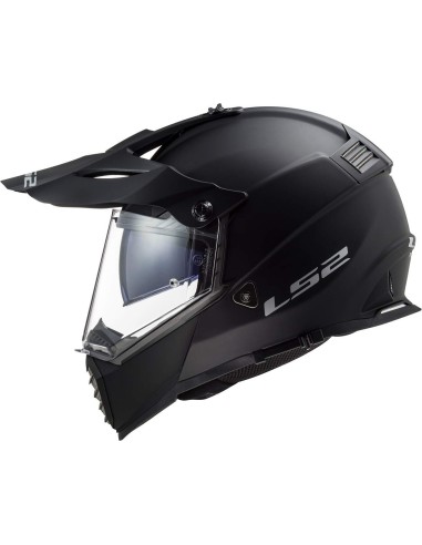 LS2 HELM MX436 PIONEER EVO SOLID MATT SCHWARZ