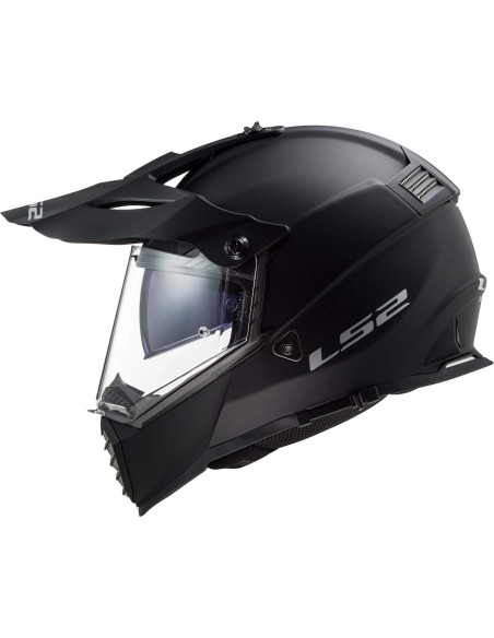 LS2 CASQUE MX436 PIONEER EVO SOLID MATT BLACK