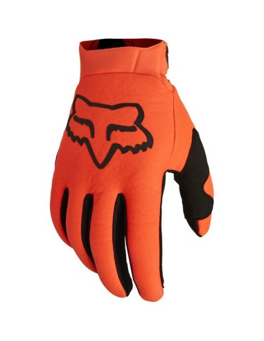 GUANTES FOX LEGION THERMO NARANJA FLUORESCENTE