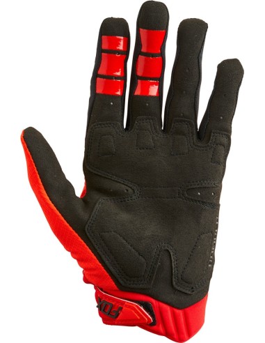 FOX BOMBER LT CE FLUORESZIERENDE ROTE HANDSCHUHE