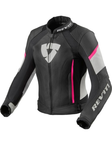 WOMEN'S JACKET REVIT XENA-3 BLACK FUCHSIA