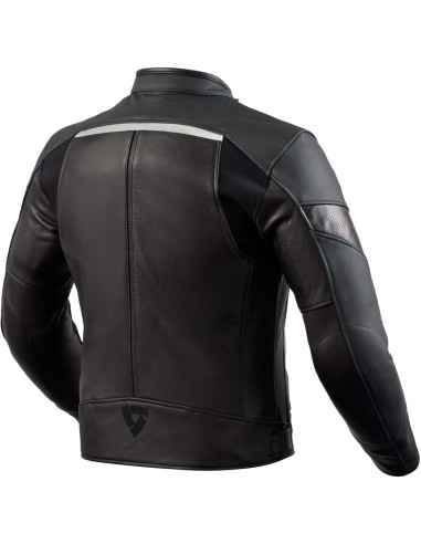 REVIT MILE VESTE NOIRE ROUGE