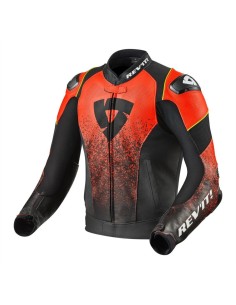 REVIT QUANTUM AIR JACKE SCHWARZ ROT
