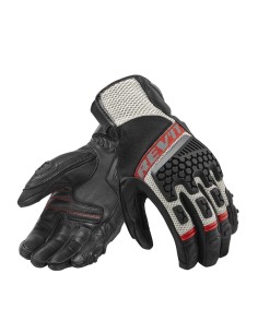 REVIT SAND-3 HANDSCHUHE SCHWARZ ROT
