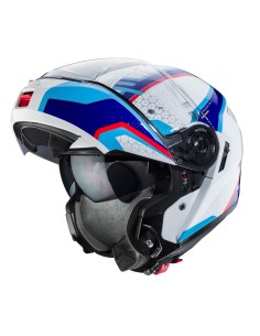 CABERG LEVO SONAR HELM WEISS BLAU ROT