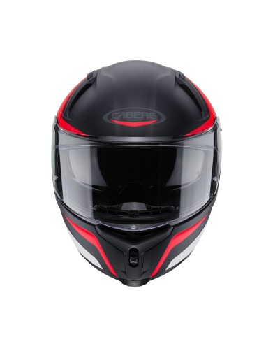 CABERG AVALON BLAST HELM SCHWARZ WEISS ROT
